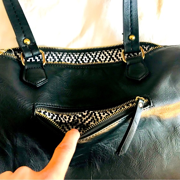 Madison West Vegan Leather Crossbody Bag - Picture 8 of 10